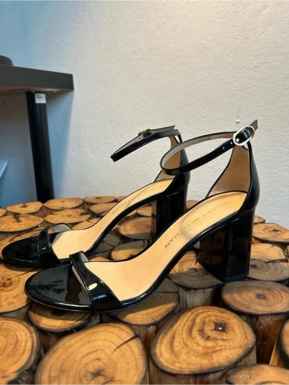 Stuart Weitzman Nudist Block Heel